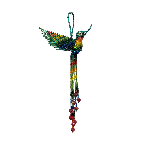 Beaded Hummingbird Ornament