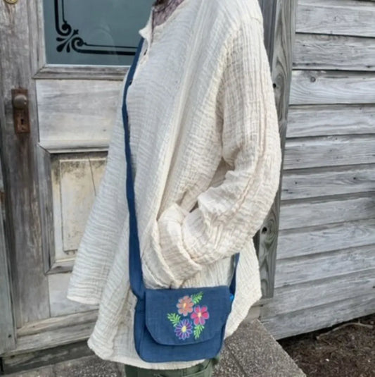 Floral Bagito Mini Purse