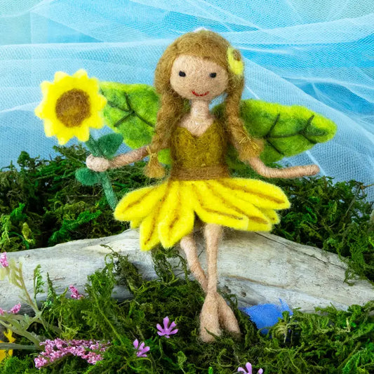 Sunflower Fairy Ornament