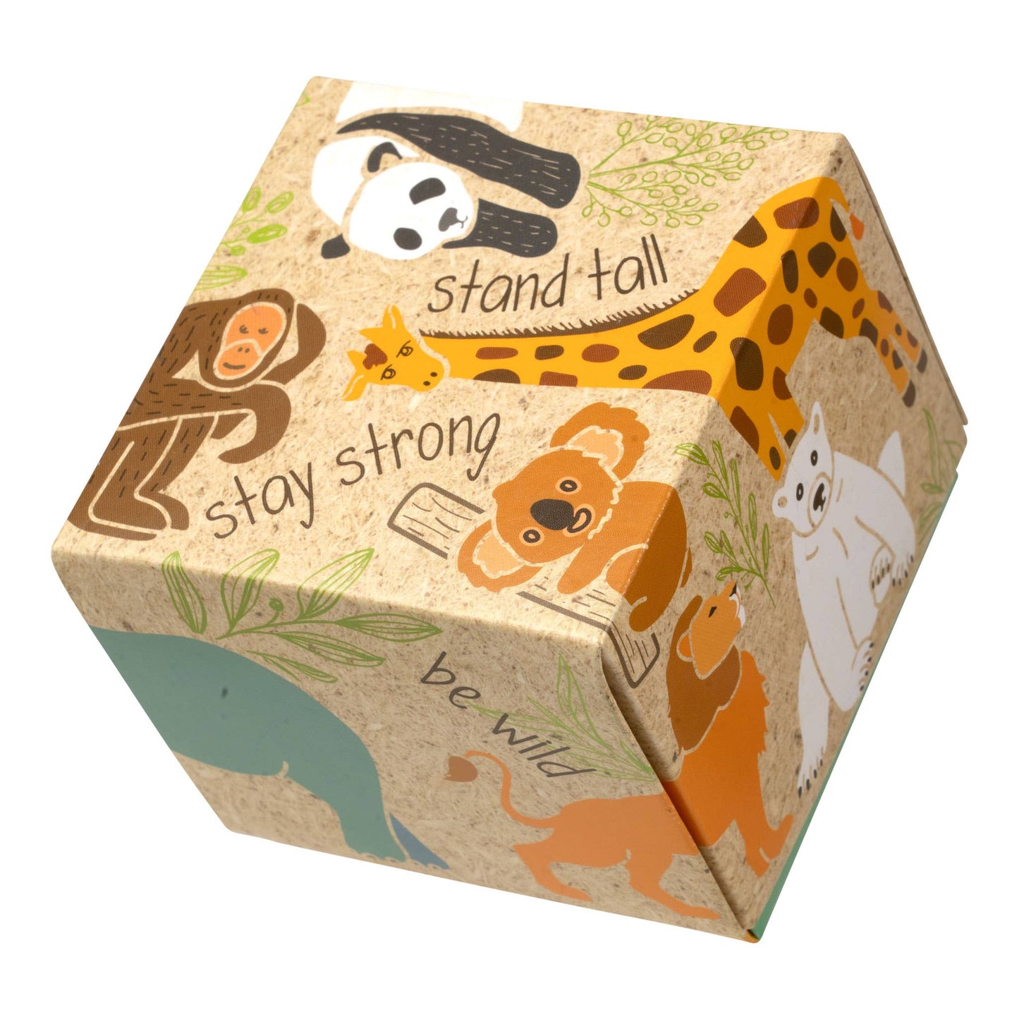 Giraffe Confetti Ceramic Ornament