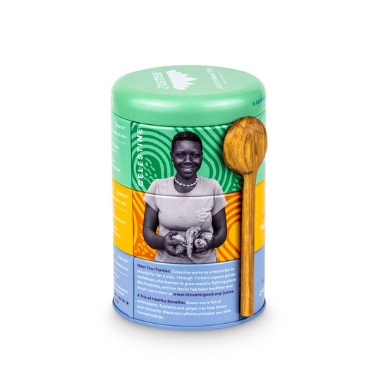 Assorted Tea Trio Tin & Spoon Set