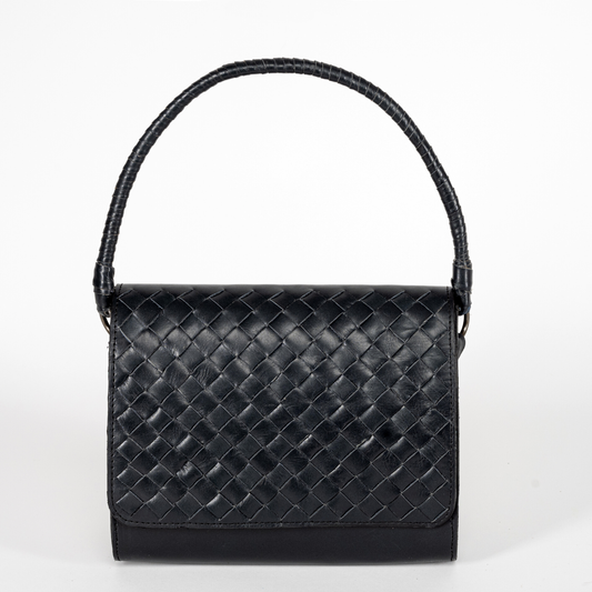 Small Batch Black Ideal Leather Crossbody