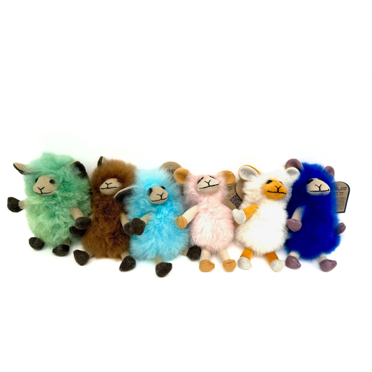 Colorful Alpaca Fur Goat