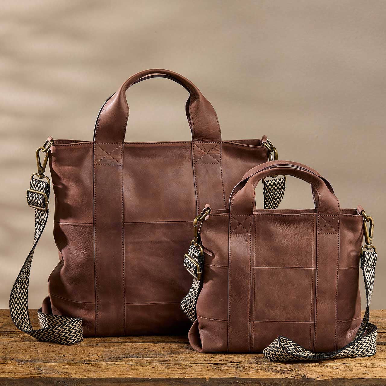 Adhya Leather Mini Tote