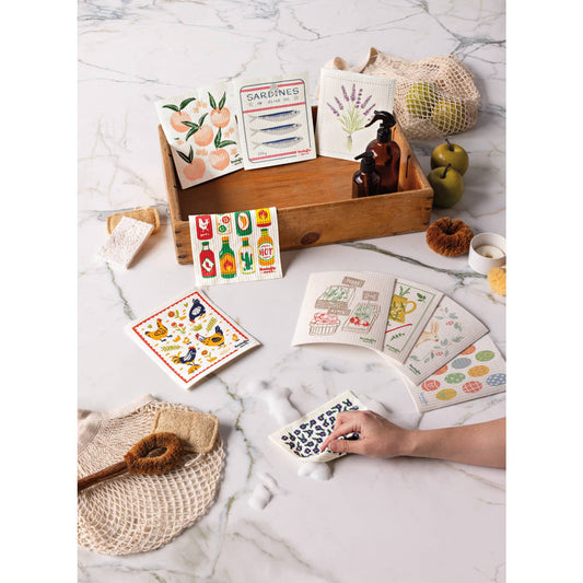 Easter Eggs Swedish Dishcloth