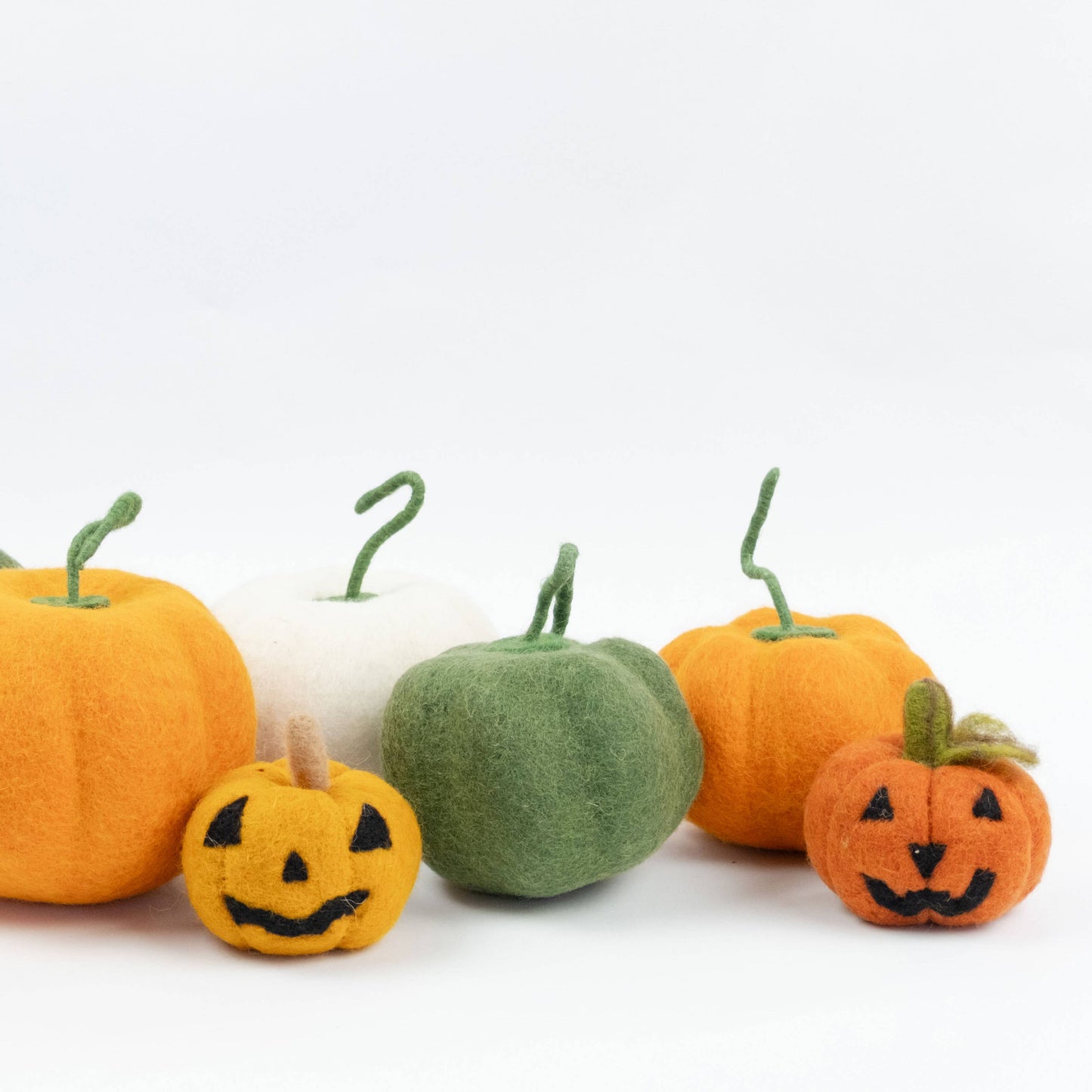 Felt Halloween Jack O'Lantern