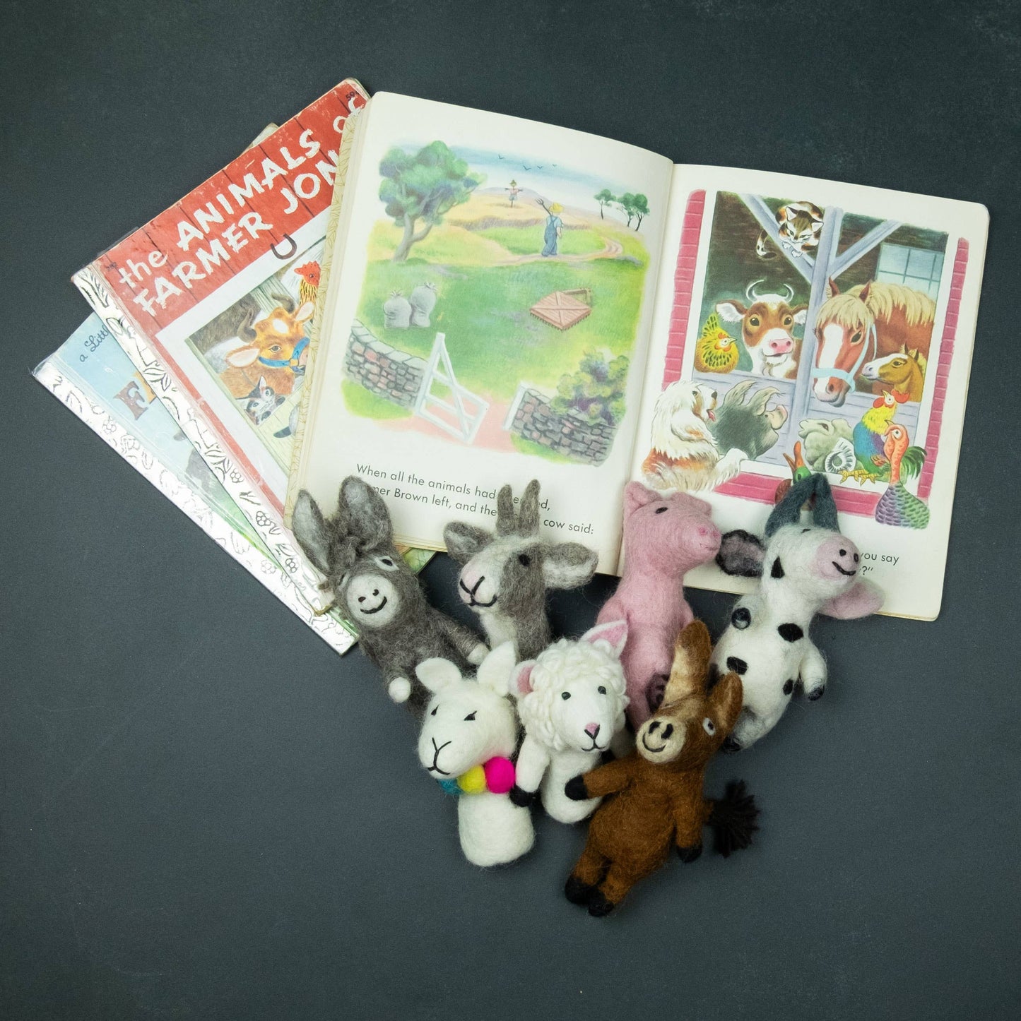 Barnyard Buddies Finger Puppets