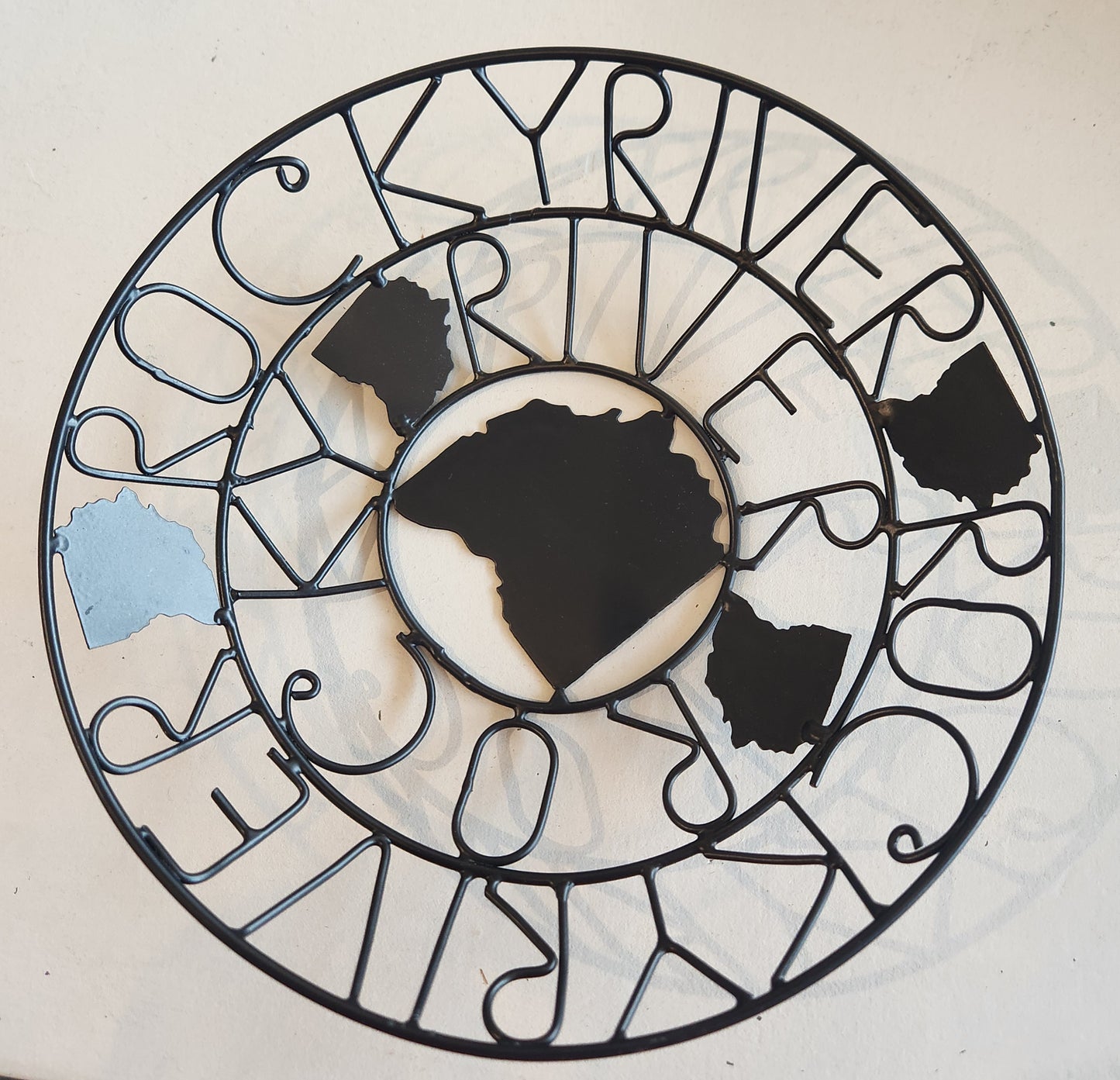 Rocky River Metal Bowl