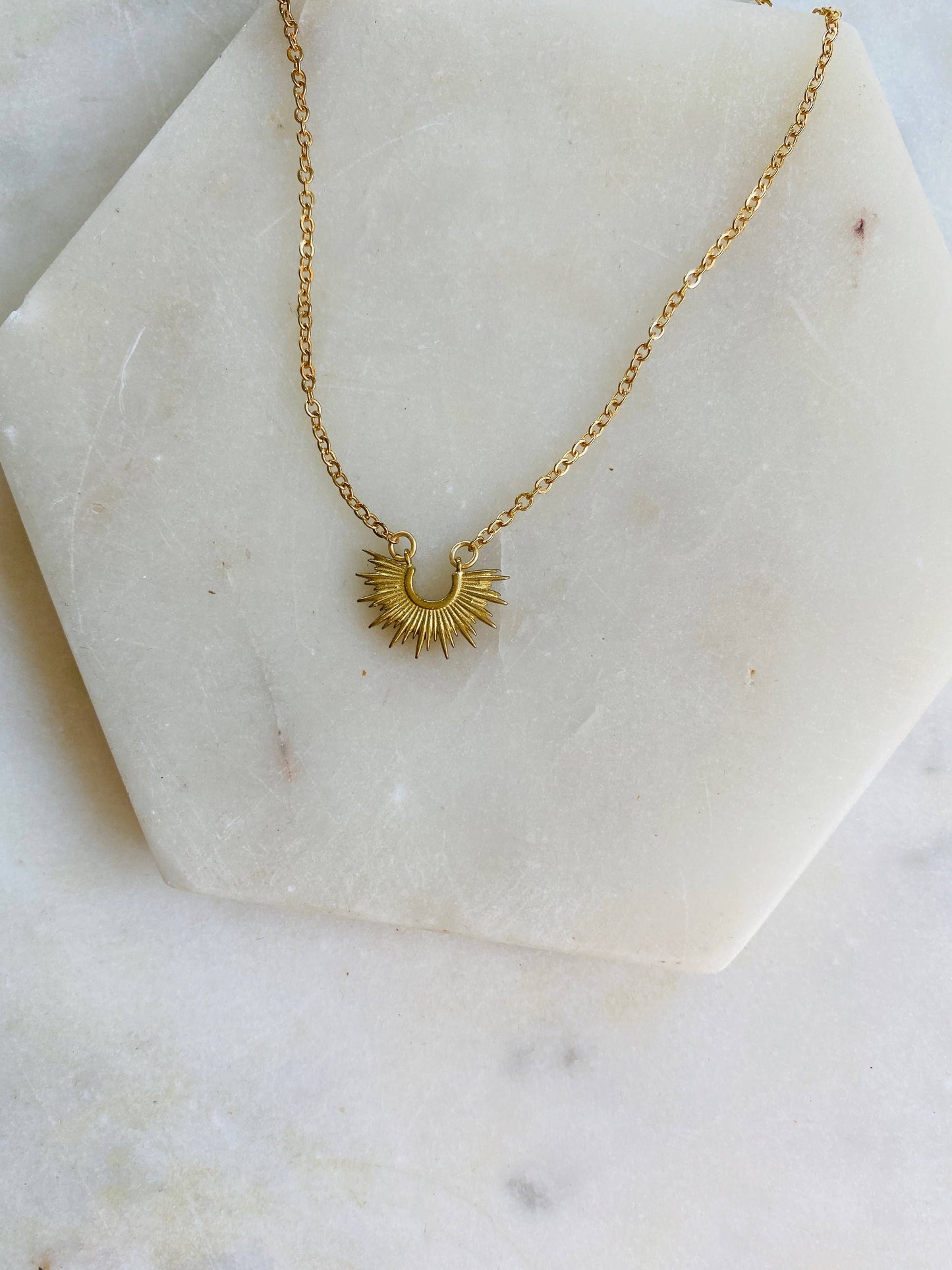 Horizon Sun Necklace