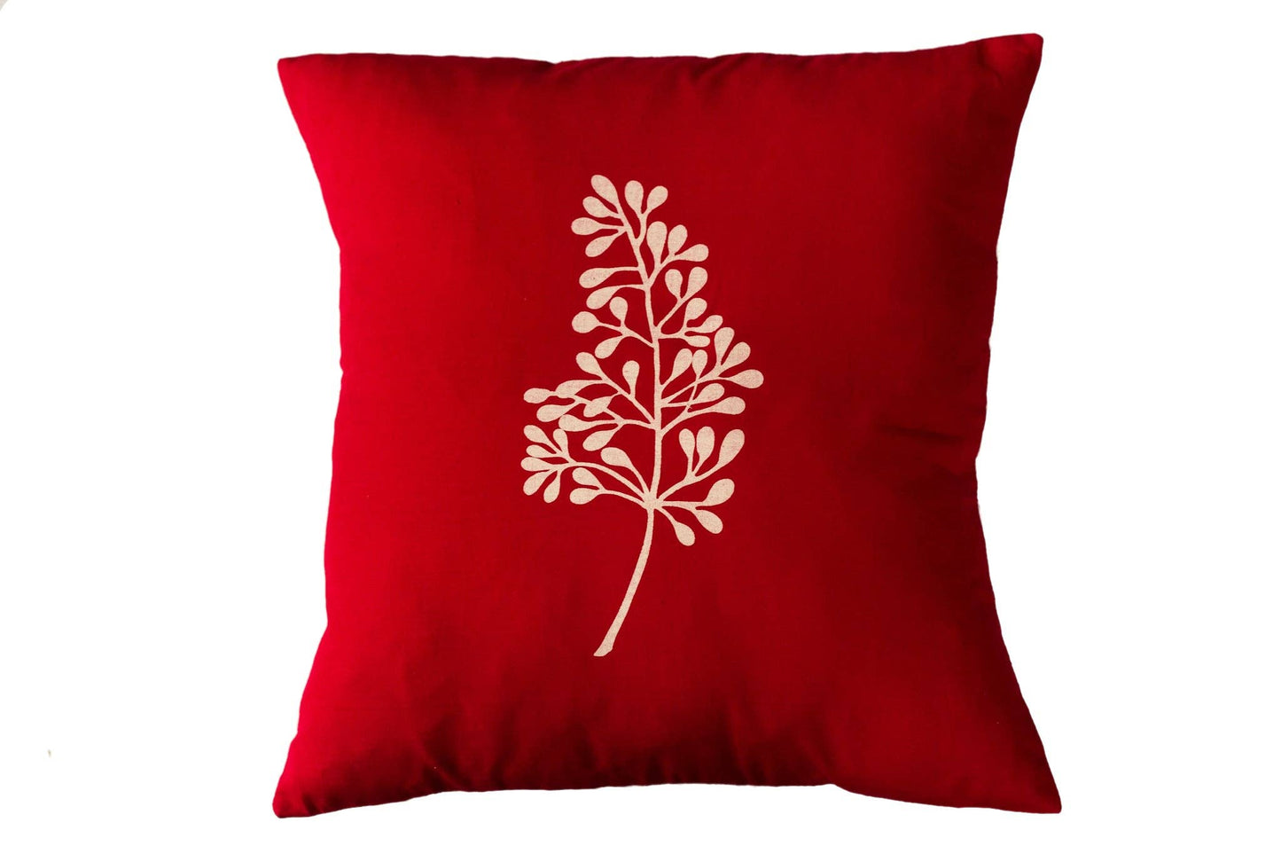 THRIVE Vivid Red Pillow 16"x16"