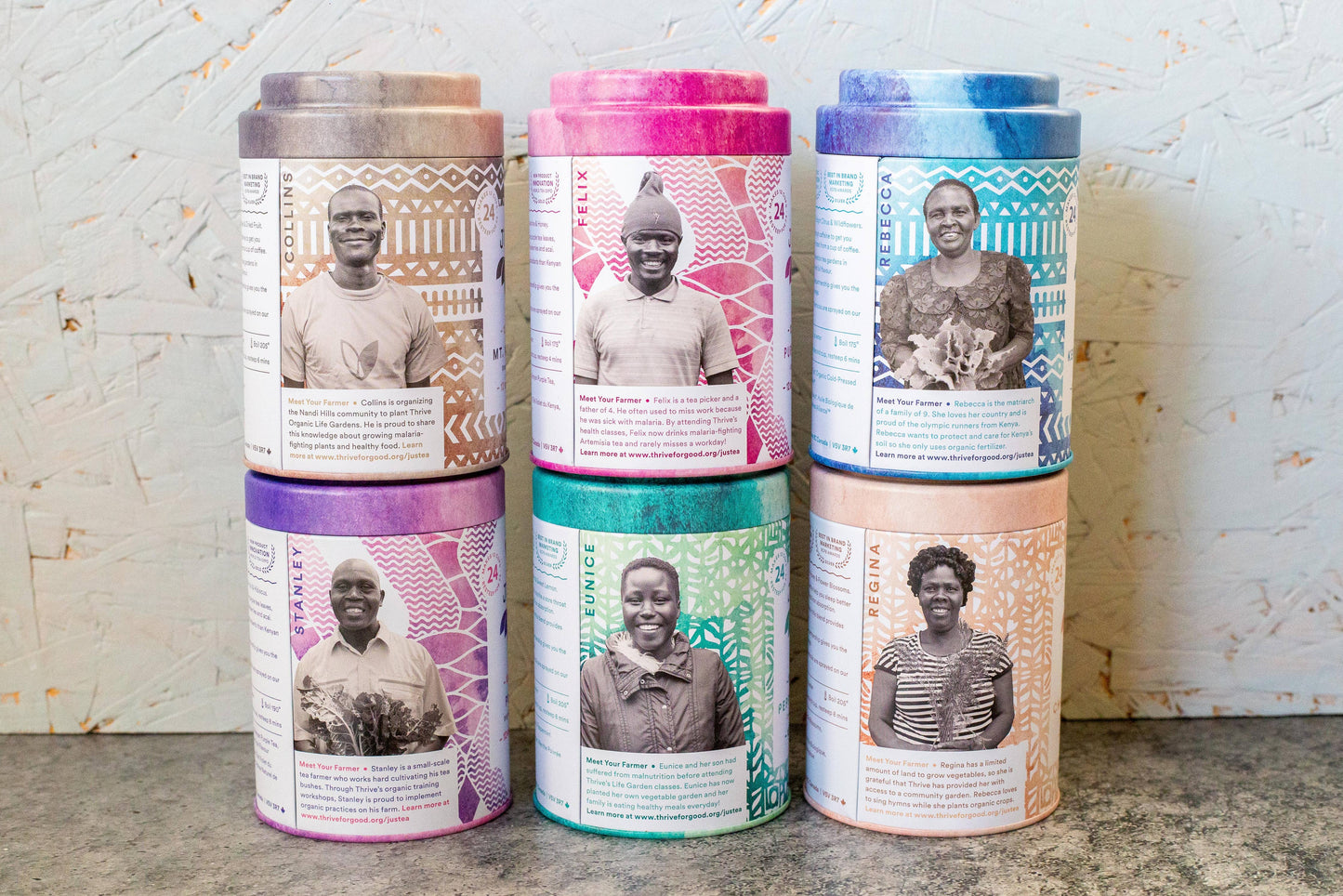 Purple Rain Tea Bag Tin