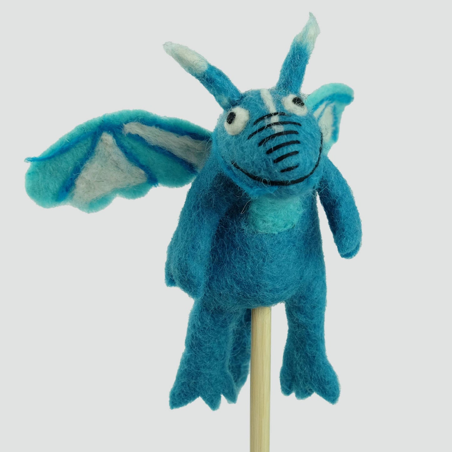 Dragon Felt Finger Puppets