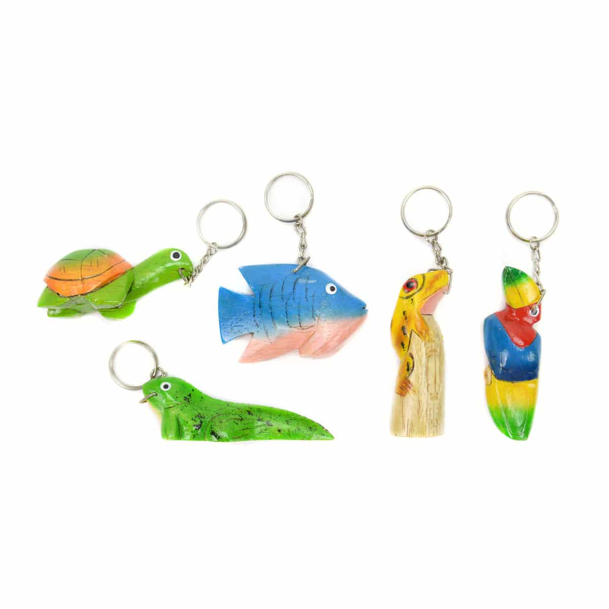 Balsa Wood Keychains