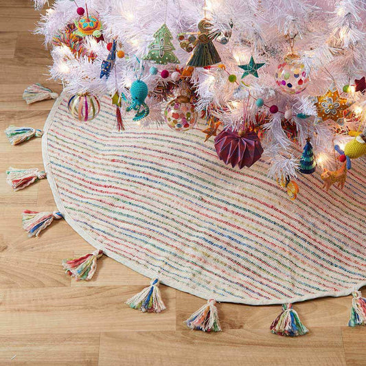 Cheerful Christmas Tree Skirt
