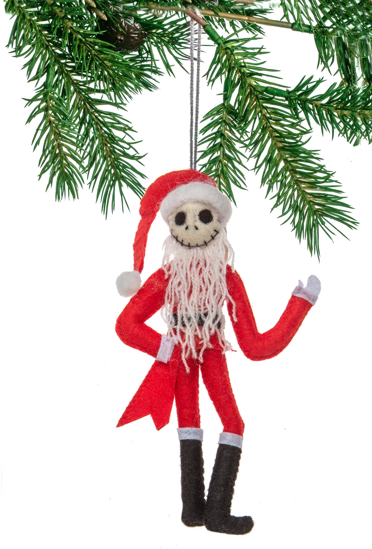 Jack Skellington Santa Ornament