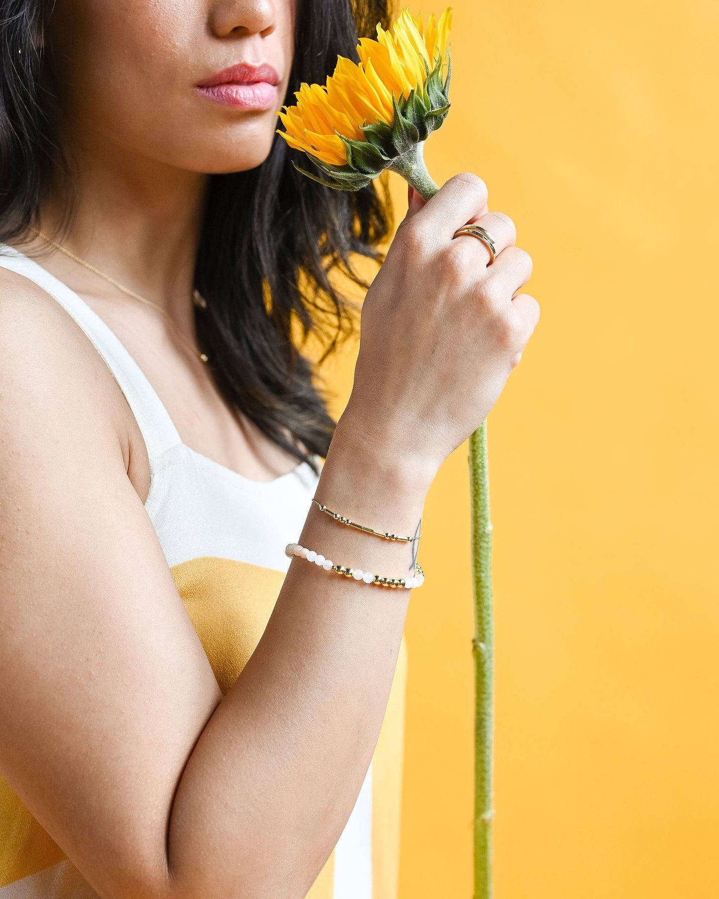 Sterling Silver Morse Bracelet | PEACE