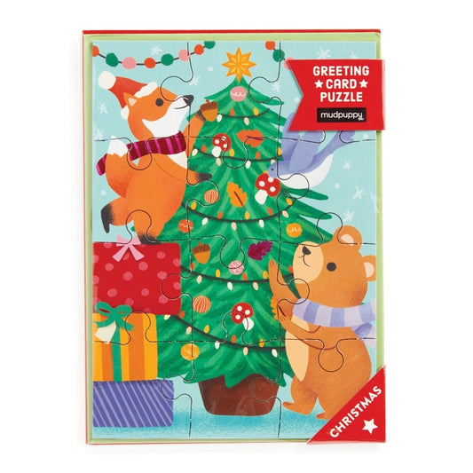 Animal Greeting Card Puzzle