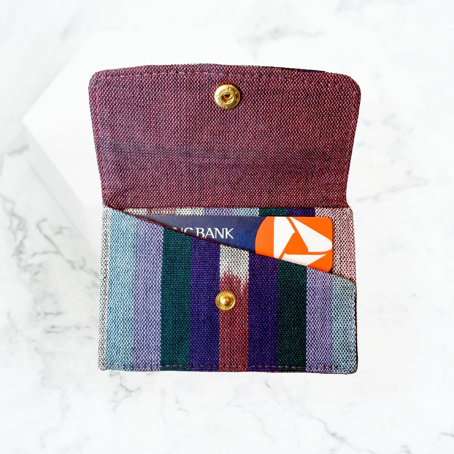 Guatemalan Card Wallet: Sandia