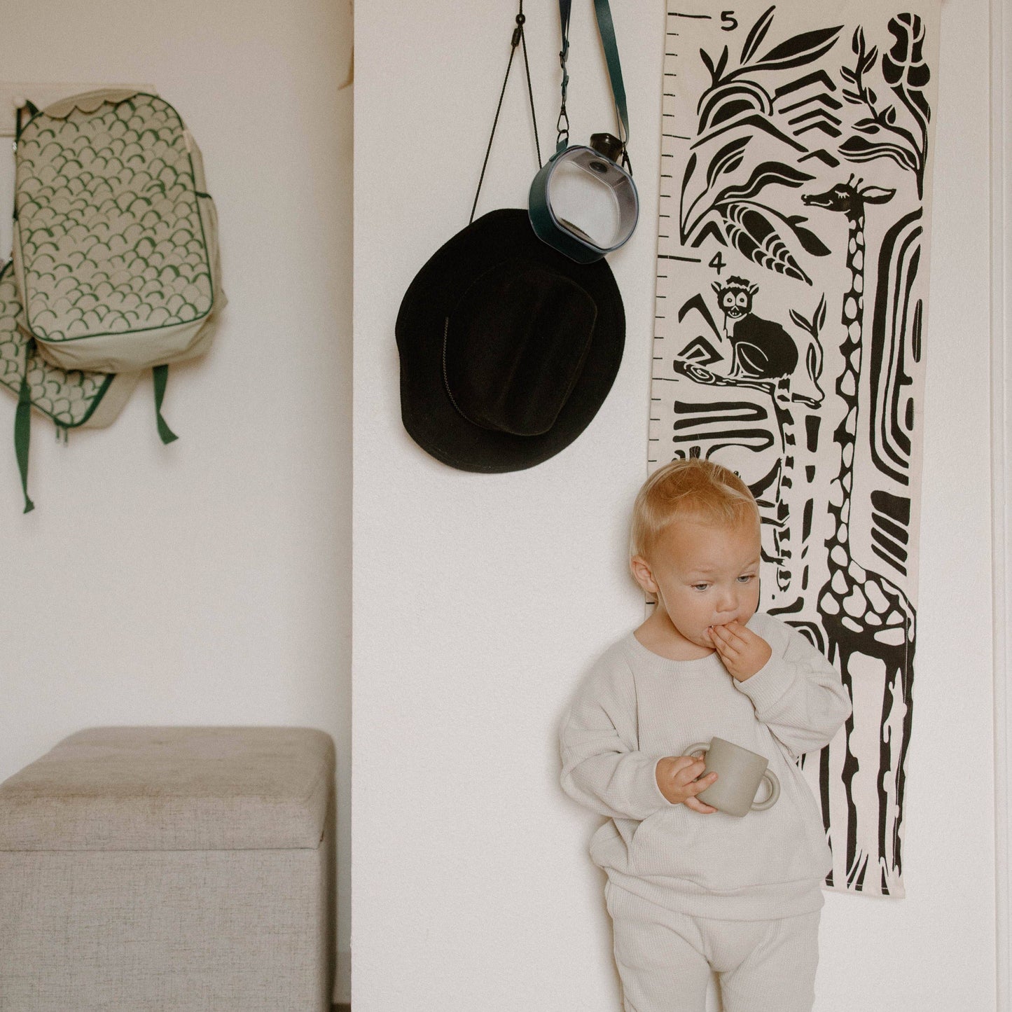 Growth Chart Canvas | Wall Hanging