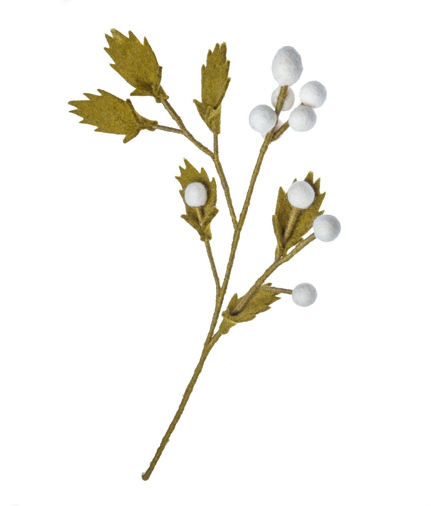 Felt Billy Button Flower