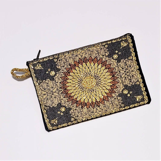 Turkish Rug Inspired Coin Purse