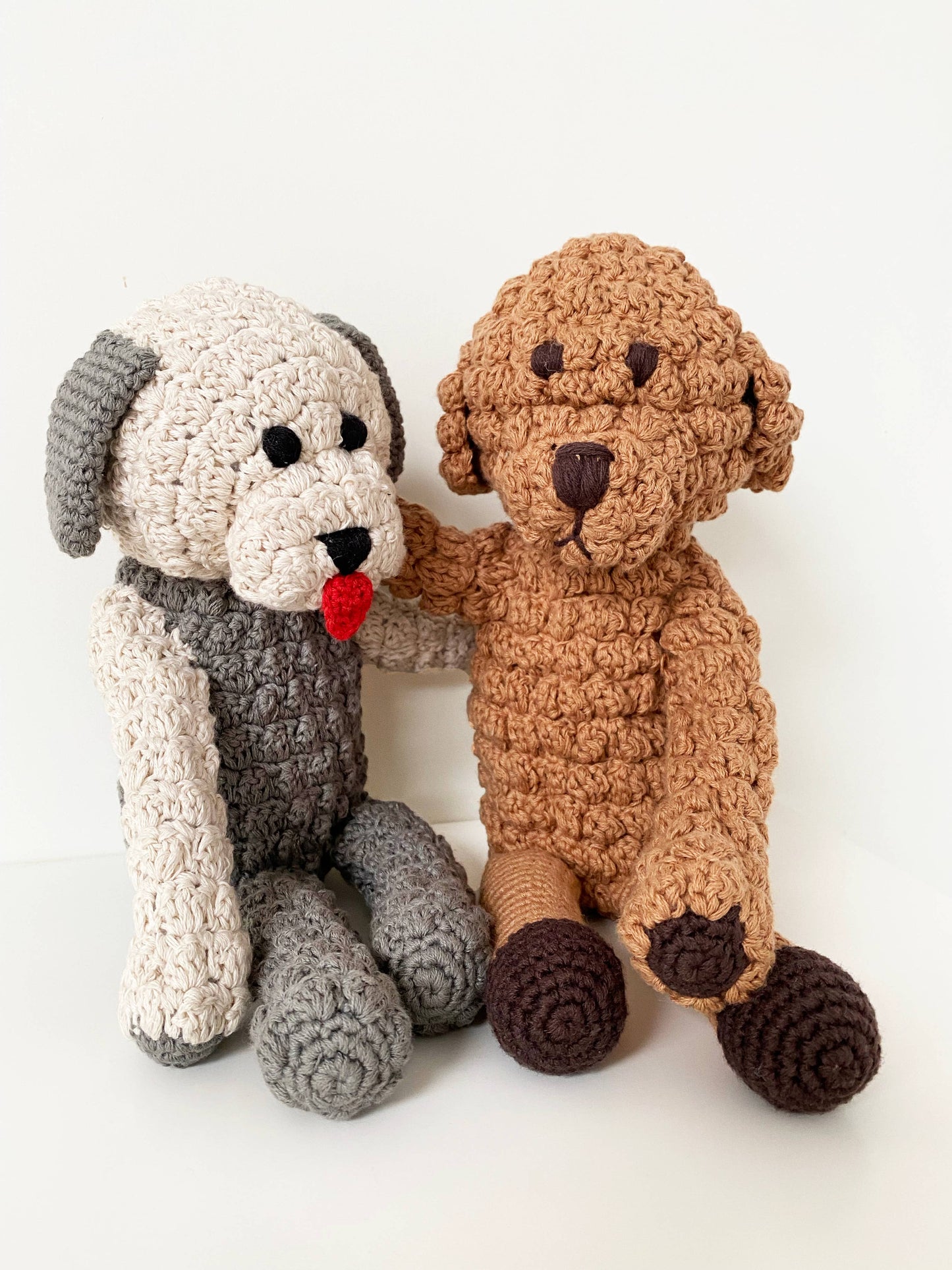 Stuffed Goldendoodle Dog