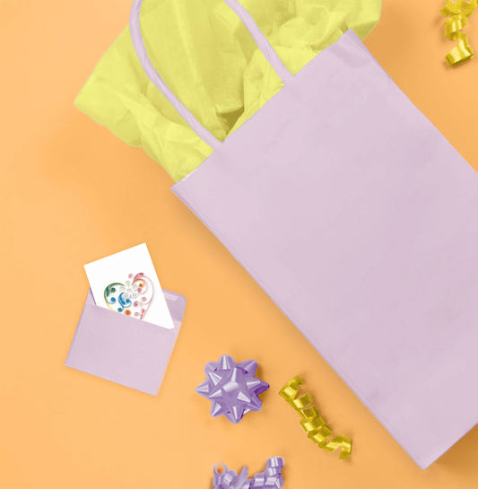 Colorful Heart Mini Card