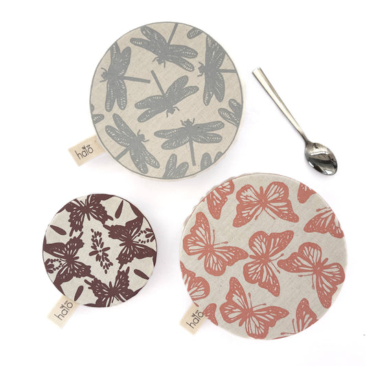 Butterfly Small Dish and Bowl Cover Set