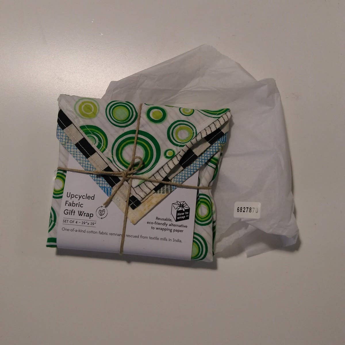 Upcycled Gift Wrap Set