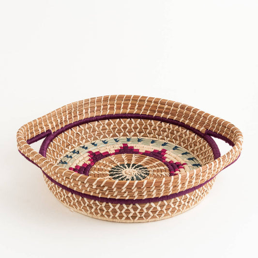 Chumil Basket in Purple