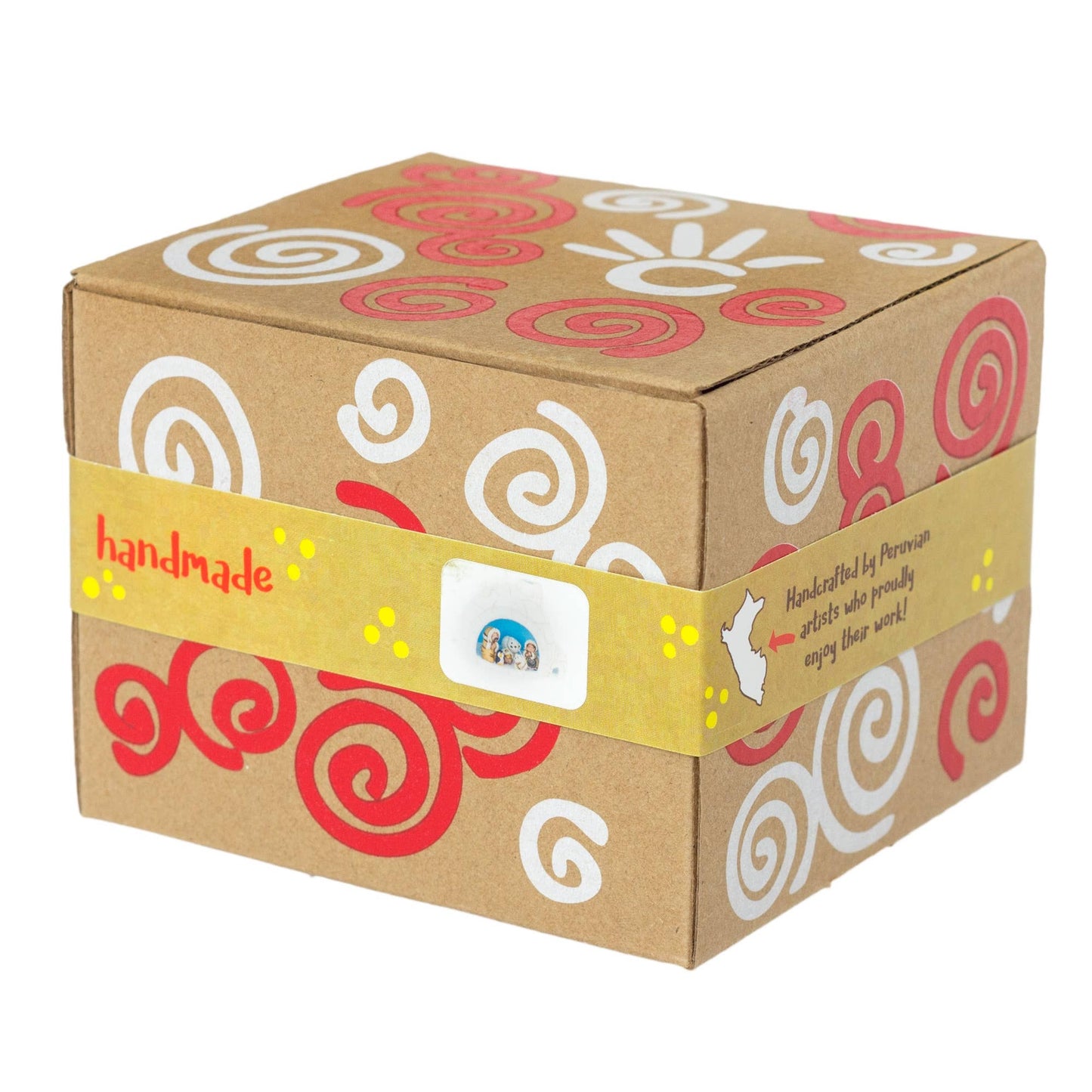 North Pole Ceramic Mini Nativity