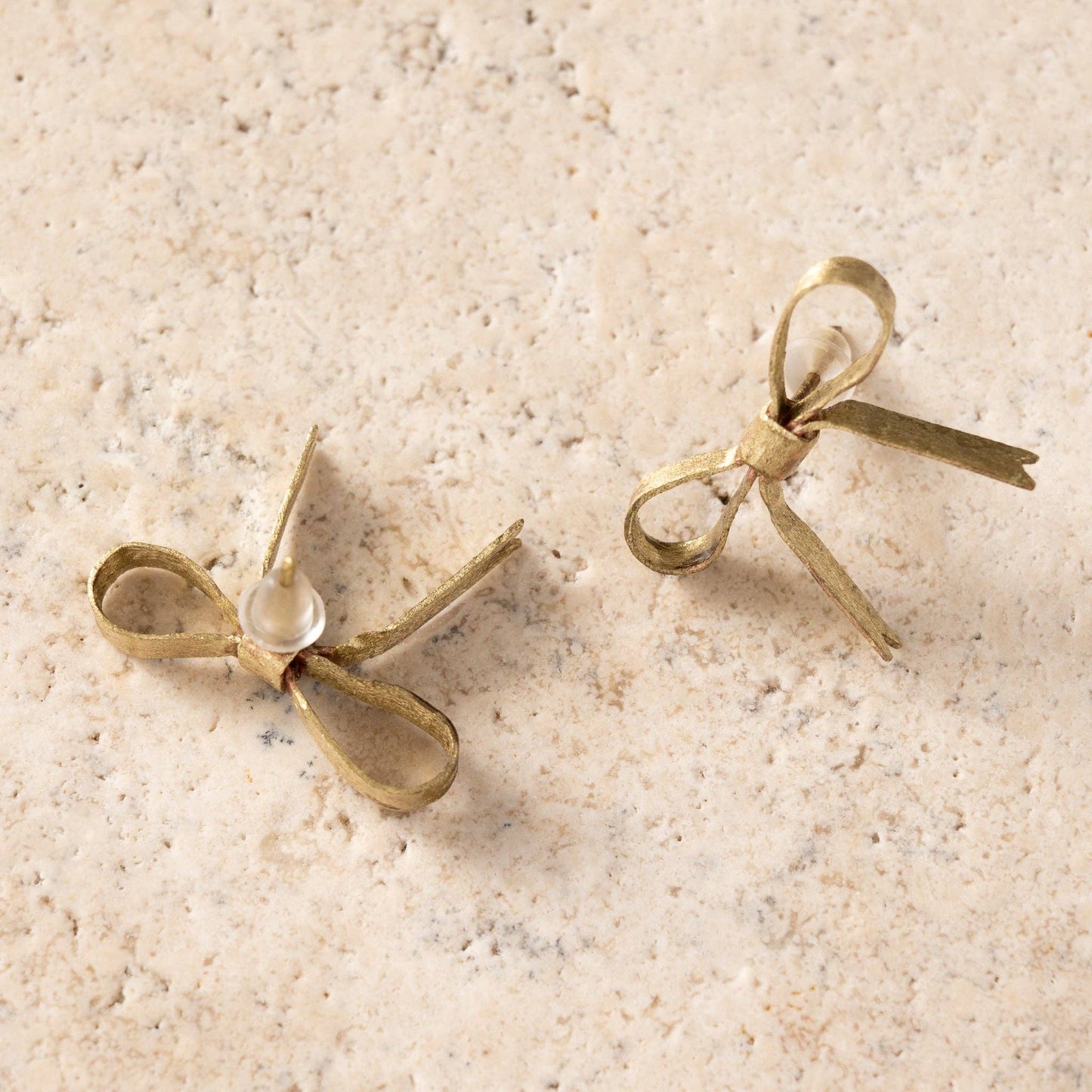 Dorada Bronze Bow Earrings
