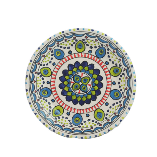 Hand Painted Pavo Side Plate