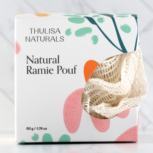 Eco-Friendly Natural Ramie Shower Pouf | Bath Accessory