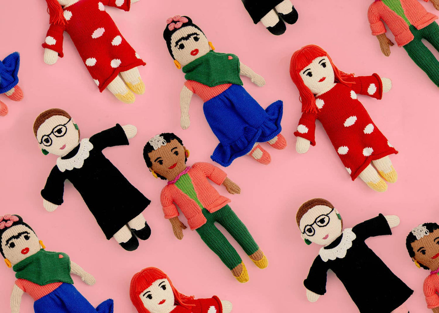 Knit Ruth Bader Ginsburg Doll