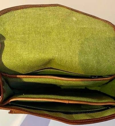 Women's Leather Crossbody Shoulder Sling Bag