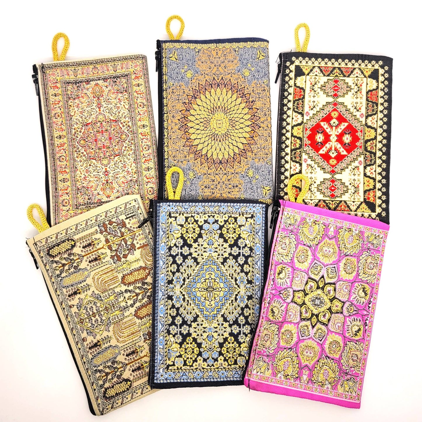 Turkish Rug Inspired Coin Purse