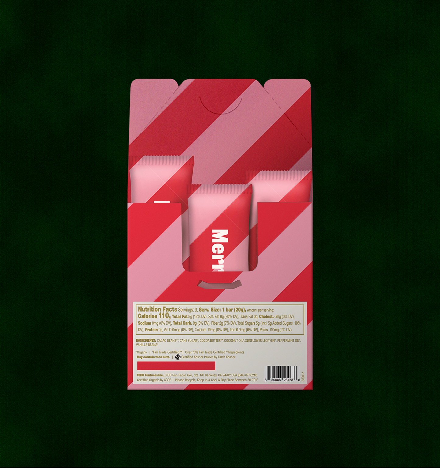 Merry Mint Chocolate Bar