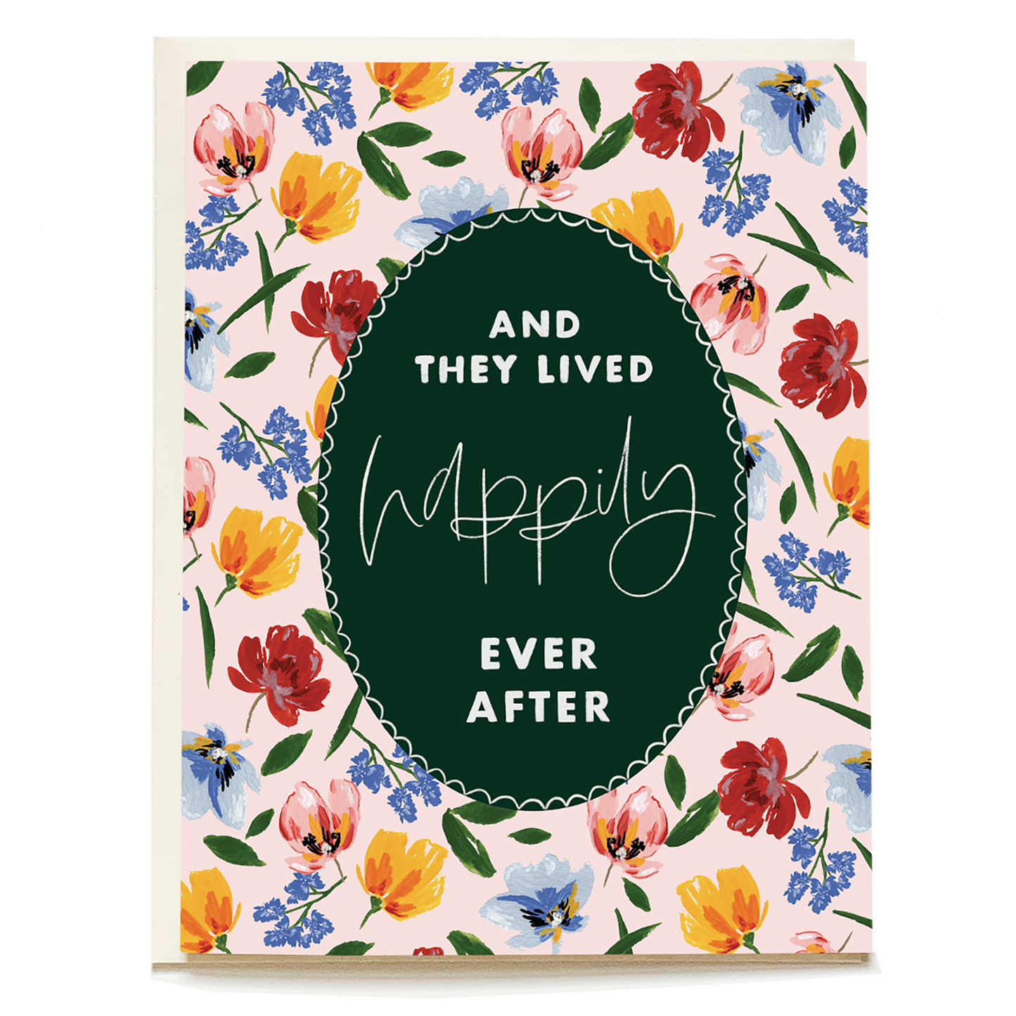 Storybook Ending Wedding Greeting Card