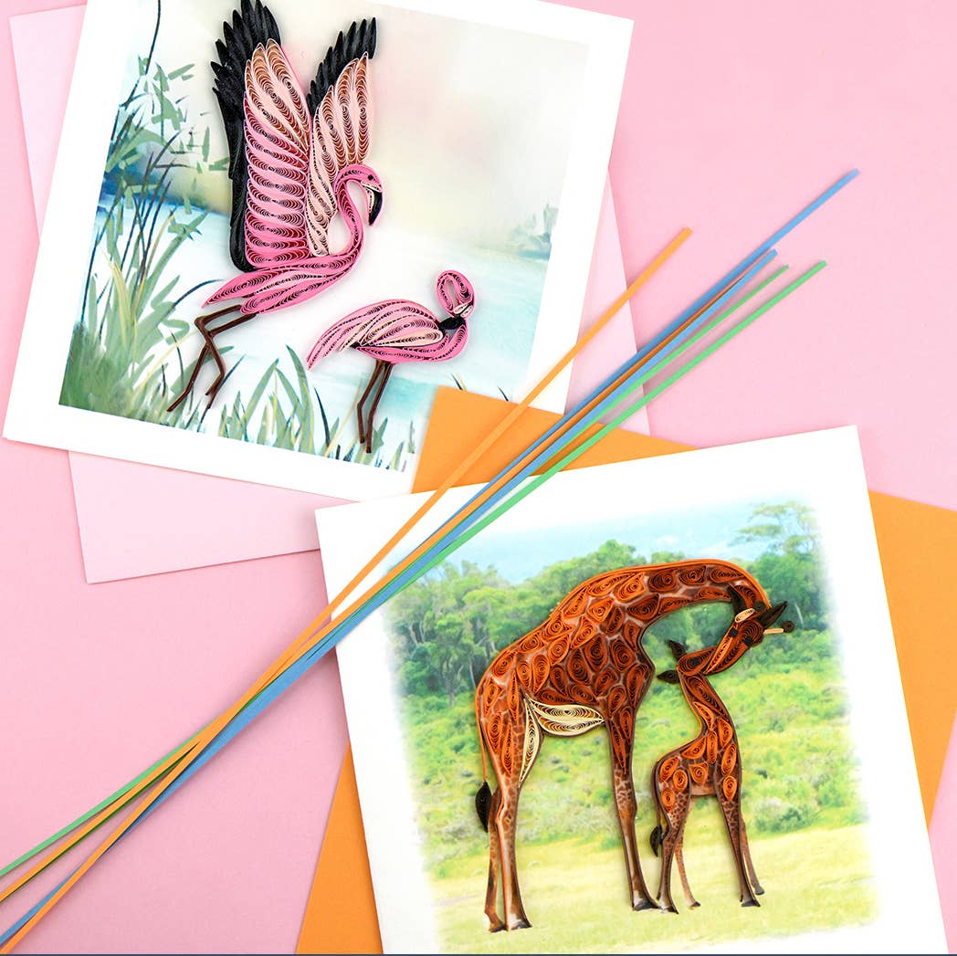 Giraffe Everyday Greeting Card with Envelope