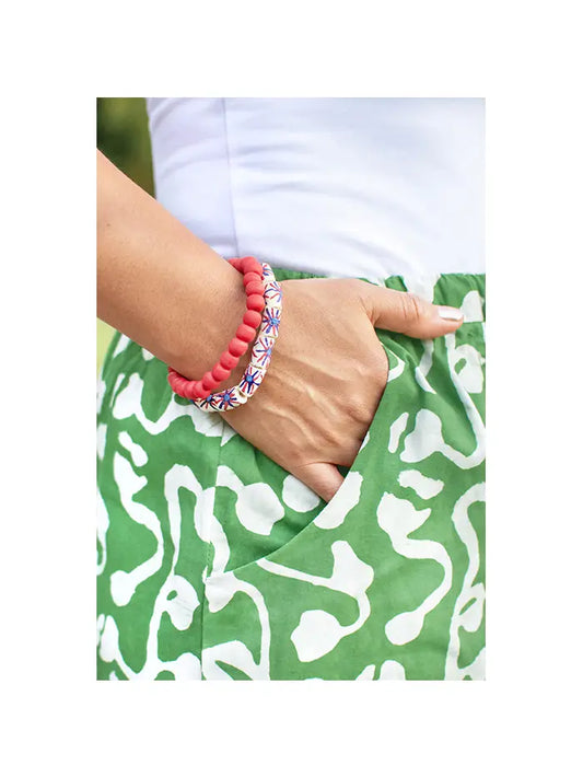 Carousel Glass Bracelet Set