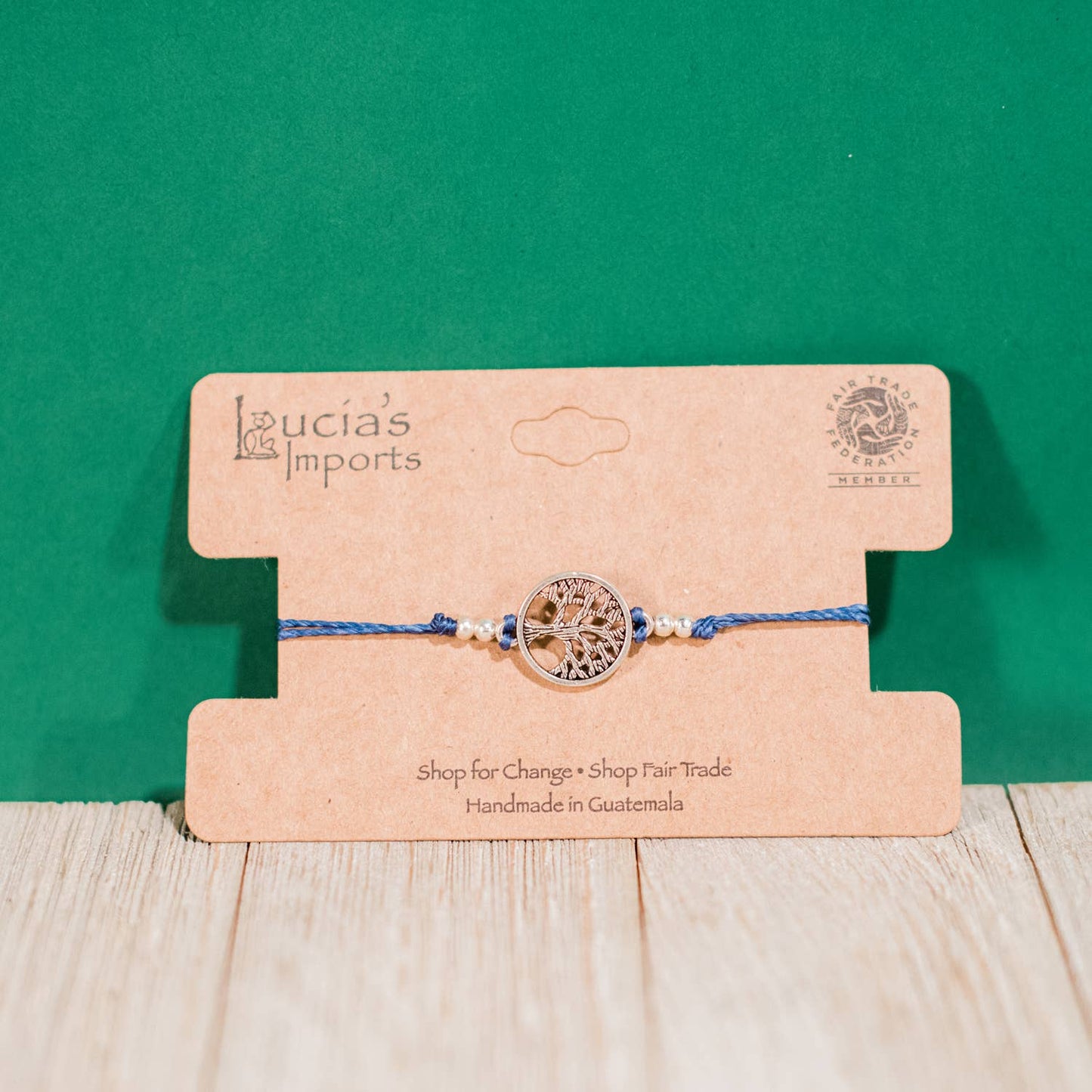 Tree of Life String Charm Bracelet