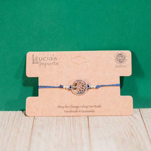 Tree of Life String Charm Bracelet