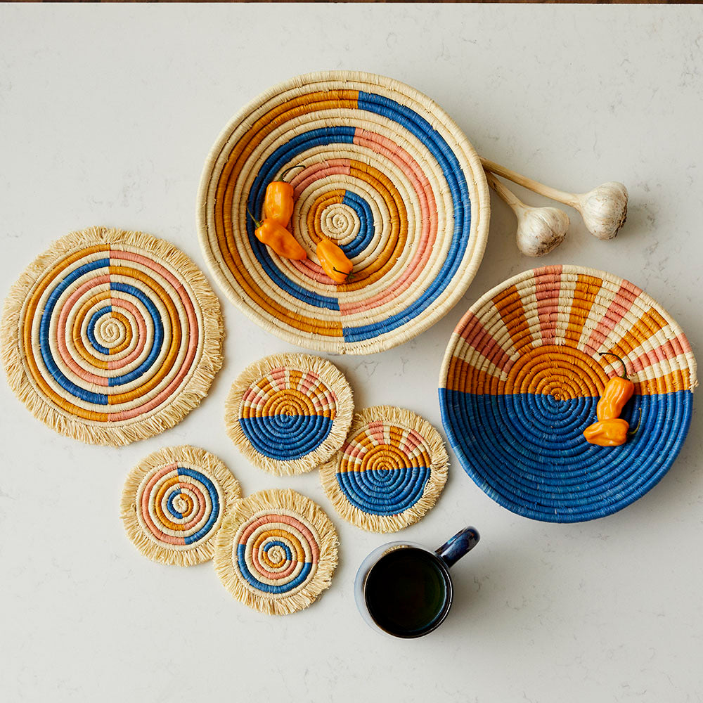 Seaside Raffia Trivet