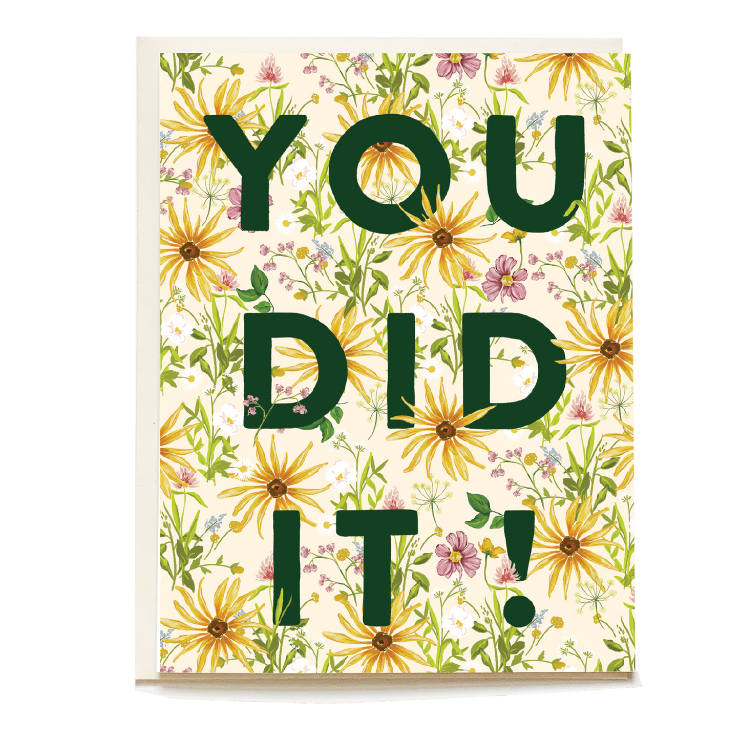 Wildflower Congrats Greeting Card