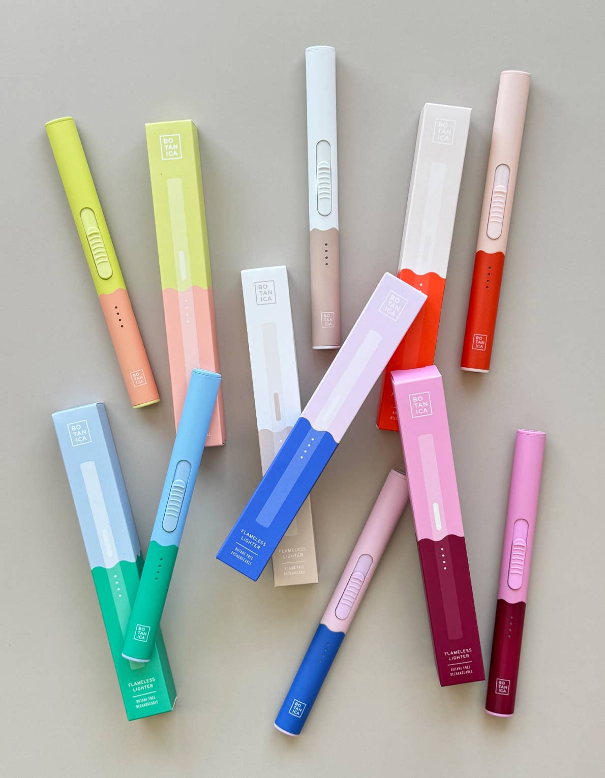 Poppy Duo-Tone Flameless Rechargeable Lighter