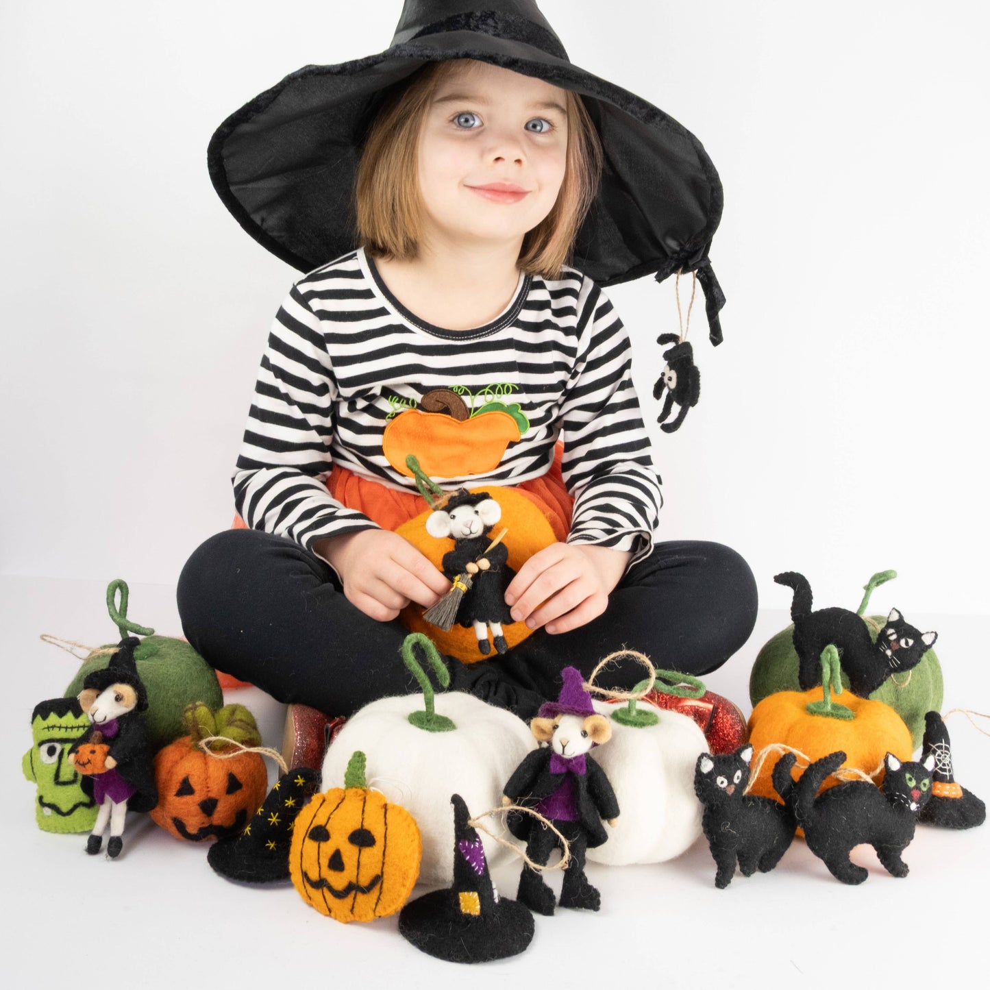 Halloween Mouse Felt Ornament