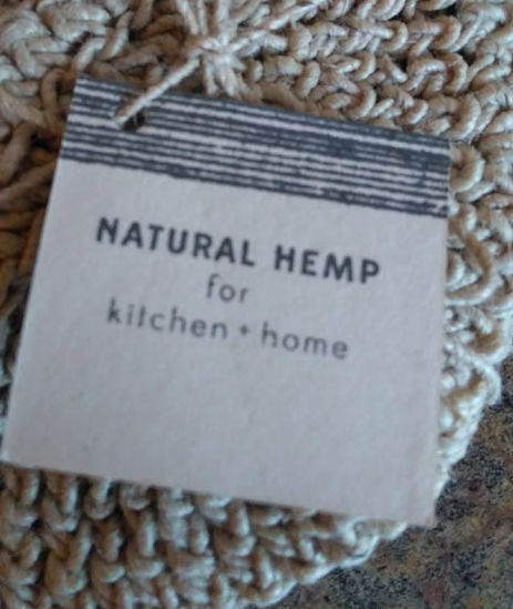Hemp Kitchen Scrubber
