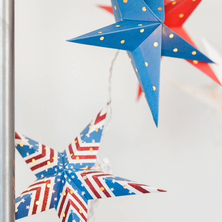 Stars & Stripes Paper Star