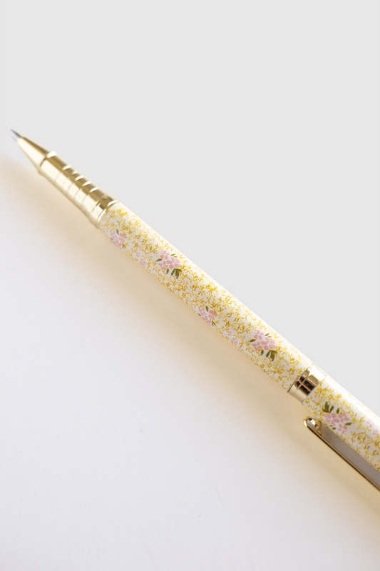Floral Metal Ballpoint Refillable Pen
